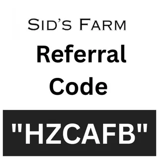 Sids Farm App Referral Code "HZCAFB" Get 250 Rs Cashback