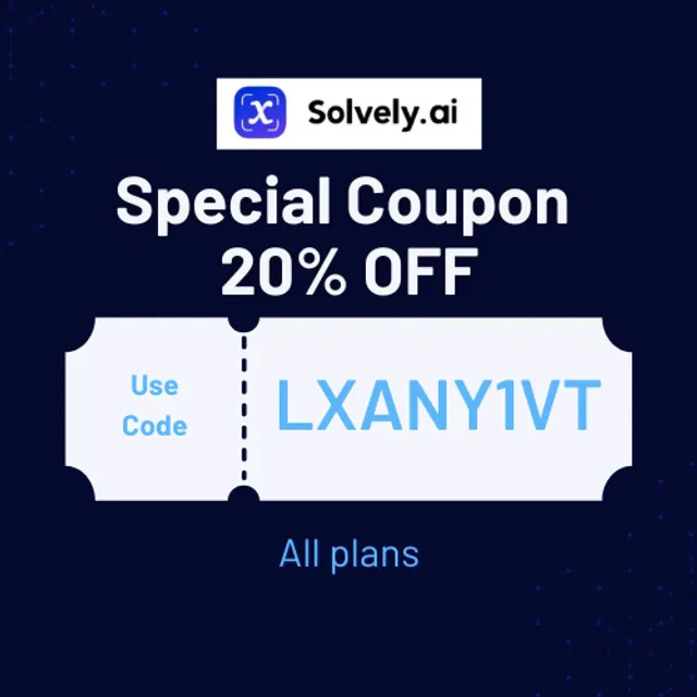solvelyaipromocodecouponcode