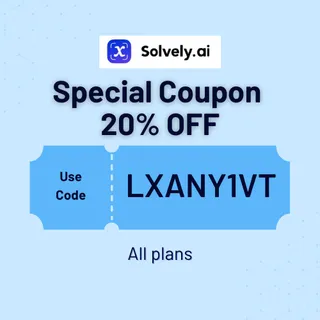 Solvely AI Promo Code LXANY1VT (20% OFF, 2026) – Unlimited Plan Discount