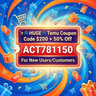 {NEW 2026} Temu Coupon Code 50% Off ➥ [act781150] USA For New & Existing Users