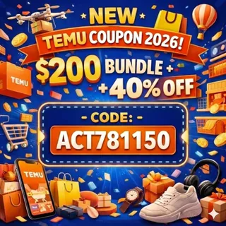 {NEW 2026} Temu Coupon Code $200 Off ➥ [act781150] USA For New & Existing Users