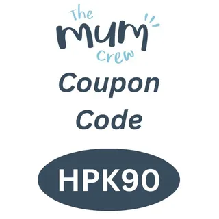 The Mum Crew Coupon Code HPK90 – Save 90% OFF on Baby Essentials