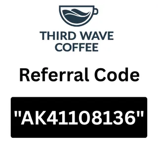Third Wave Coffee Referral Code "AK41108136" Get 100Rs Off On Your First Order