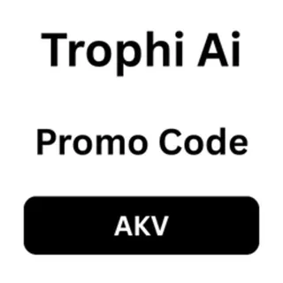 How To Use Trophi Ai Promo Code “AKV” Get 20% Off On all Plans
