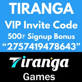 Tiranga Game Invite Code 2757419478643 - Register & Win Big