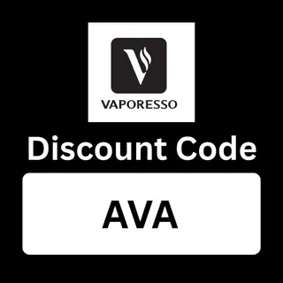 Vaporesso Discount Code : (AVA) Get 15% Off On All Vape Devices & Accessories