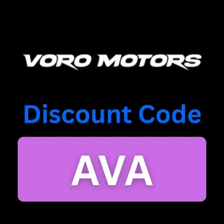 VoroMotors Discount Code : "AVA" Get $50% Off On Electric Scooters & Accessories