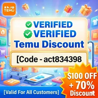 Temu Promo Code ⟬⁕act834398⁕⟭ 2026 | Flat 70% OFF Verified Deal For Existing Customers