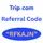 tripappreferralcode