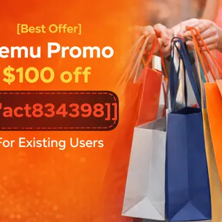 {New Deal} Temu Discount Code {{$100 off}} [[''act834398'']] Existing