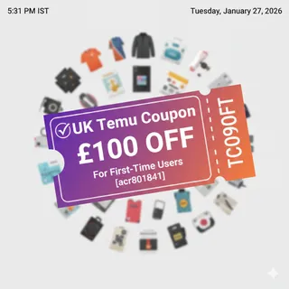 ௹✓UK Temu   Coupon 100 off{acr801841}] For First-Time User