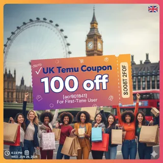 ௹✓UK Temu   Coupon 100 off {acr801841}] For First-Time User