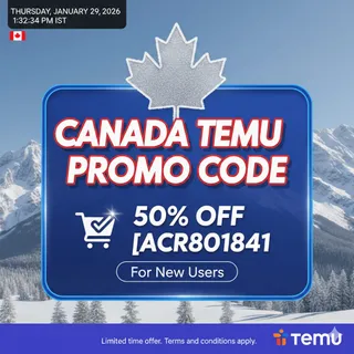 ௹✓ Canada Temu Promo code50% off {acr801841}] For New User