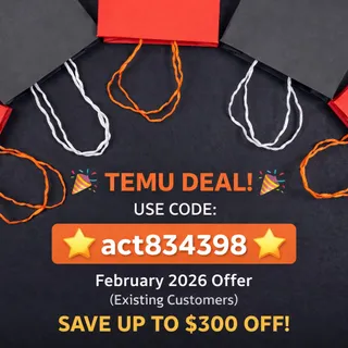 {{40% off}} Temu Coupon Code [[{®•act834398•®}]]for February 2026 Existing Customers