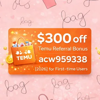 [New]UK Temu Coupon Code £300 off [{"acw959338"}] For Existing User