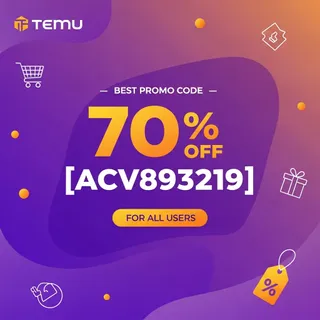 ©› UK ⪼ Temu  Best Promo Code 70% off [{acv893219}] For All Users