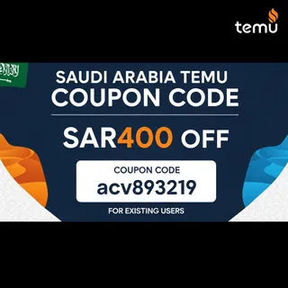 ✓Best   "Saudi Arabia Temu  Coupon Code SAR400 off [{"acv893219"}] For Existing User