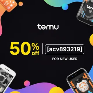 ©› Bulgaria ⪼ Temu  Promo Code 50% off [{acv893219}] For New User