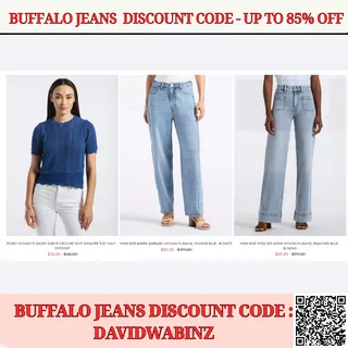 BUFFALO JEANS DISCOUNT CODE & COUPON CODE : DAVIDWABINZ – UP TO 85% OFF in 2025!