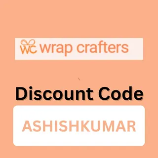 Wrapcrafters Discount Code "ASHISHKUMAR" Get 20% Off on All Products!