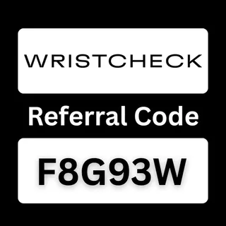 Wristcheck Referral Code : (F8G93W) Get US$2000 Off On Your Luxury Watch Purchase