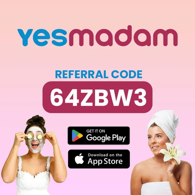 yesmadam-app-referral-code-64zbw3-get-125-off-home-beauty-services-2025