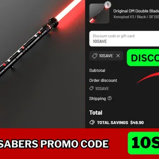 NEOSabers Coupon Code & Promo Code 10SAVE – Extra 10% OFF Neopixel Lightsabers (USA 2026)