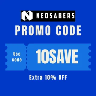 NEOSabers Coupon: 10SAVE – Extra 10% OFF Lightsabers, Accessories & Gear (2026)