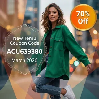 [New] Temu Coupon Code 70% Off [ACU639380] March 2026