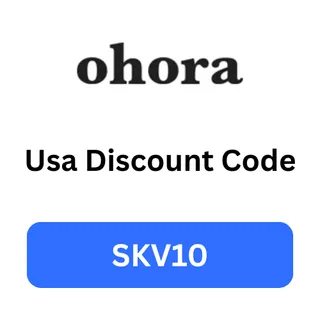 How to Use Ohora Usa Discount Code “SKV10” Get 20% Off On All&nbsp;Products