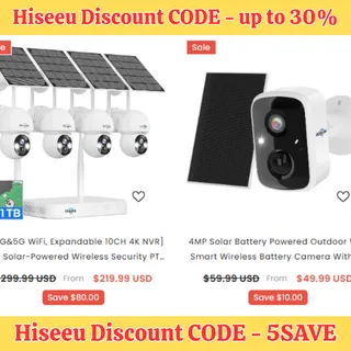 Hiseeu Discount Code: 5SAVE – Save up to 30% Off in 2025