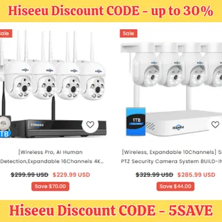 Hiseeu Promo Code: 5SAVE – Save up to 30% Off in 2026!
