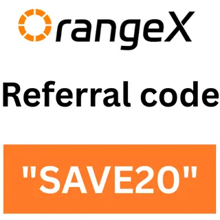 How To Use orangeX Referral code "SAVE20" Get 30% Rebate On Trading Fees