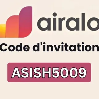 Code de parrainage Airalo « ASISH5009 » – Économisez 3 € sur l’achat de votre eSIM dès aujourd’hui