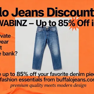 85% Off Buffalo jeans discount code & promo code :DAVIDWABINZ – Upgrade Your Denim Style in 2026!