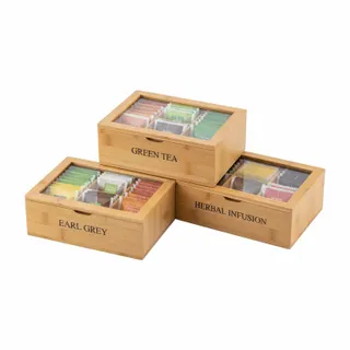 Bamboo Tea Boxes Wholesale Bulk Orders | Factory Direct Supply