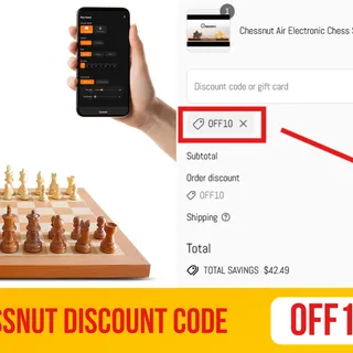 Chessnut Pro Coupon Code OFF10 – How I Saved 17%