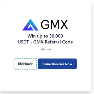 GMX Referral Code "SHARE'' Get 20% Off On Trading Fees