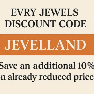 Evry Jewels Discount Code JEVELLAND - 10% Off