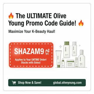 Permanant Olive Young Promo Code “SHAZAM9” – Enjoy 5% Off on All Your K-Beauty Favorites!