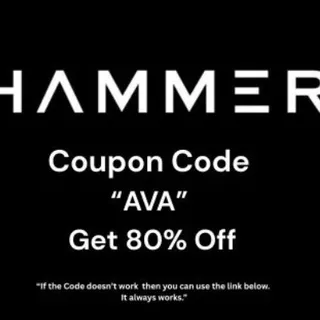 How to Use Hammer Coupon Code “AVA”: Unlock 80% Off on All Tech Products!