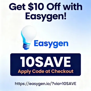 EASYGEN DISCOUNT CODE: 10SAVE – GET $10 OFF TODAY!