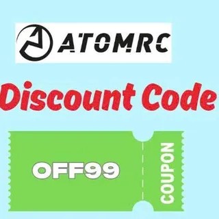 AtomRC Discount Code "OFF99" – Get 10% Off on All RC Products