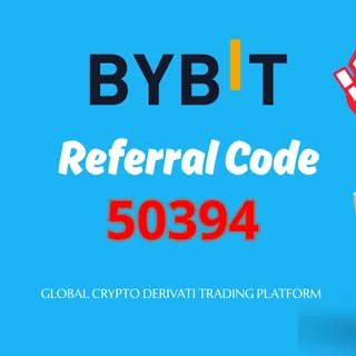 Bybit Referral Code “50394” – Receive $30,000 Bonus + 50% Fee Off