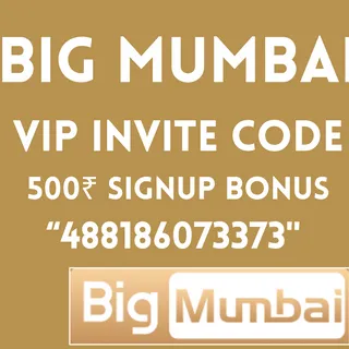 Big Mumbai Invitation Code 488186073373 - Register & Win Big
