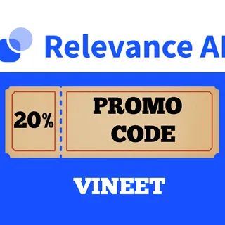 Relevanceai Promo code [VINEET] For Extra 20% Off[VINEET] For Extra 20% Off