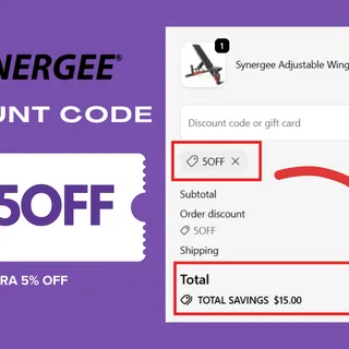 How to Use Synergee Fitness Discount Code 5OFF for Extra 5% Savings (2026)