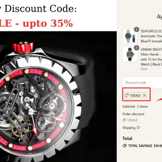 Boderry Promo code: 10SALE – Save up to 35% Off in 2026 | The BEST Deal on Boderry Watches This Year