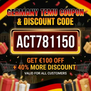 NeW≽ (Germany) Temu ⌈COUPON⌋ Code ⭄ ||°act781150°|| ⟮€100 Off⟯ For Existing Customers