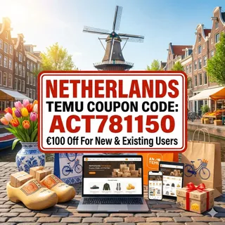 NeW≽ (Netherlands) Temu ⌈COUPON⌋ Code ⭃ ||"°act781150°"|| ⟮€100 Off⟯ For Existing Customers